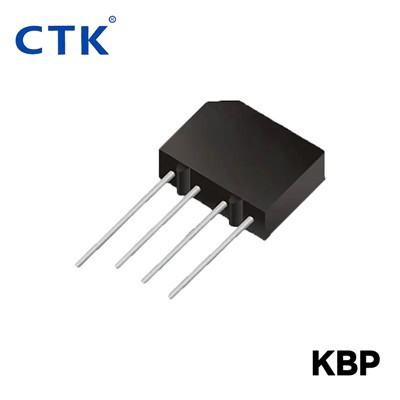 Vidro de montagem em superfície do retificador de ponte KBP passivado